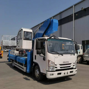 新条件4x2-6x2-6x4-8x4崎岖地形定制标准提升高空平台卡车，用于紧急救援 - Product Image 5