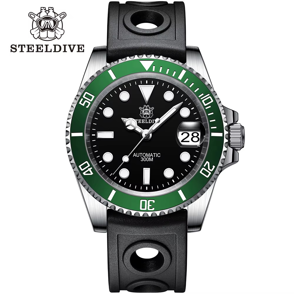 Rubber Black Green