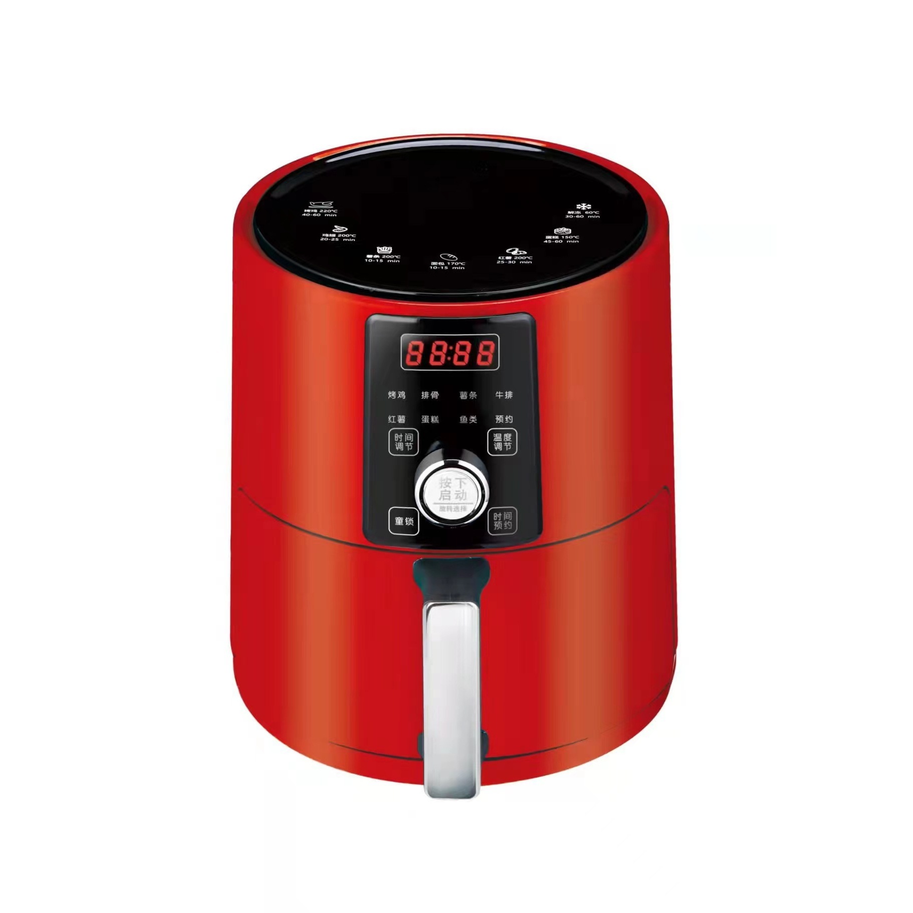 ปุ่มเดี่ยวสีแดง