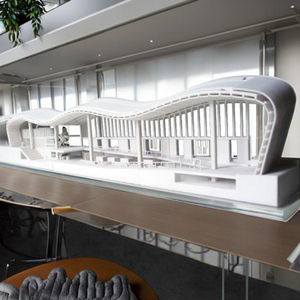 โมเดลสถาปัตยกรรมพิมพ์ลาย<span class=keywords><strong>3D</strong></span> สำหรับผู้เชี่ยวชาญการออกแบบการรับปริญญารวมถึงบริการกลึงเรซิ่นสีขาว - Product Image 3