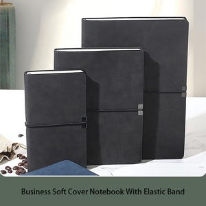 Custom B5 A6 A5 Soft Cover Leather <strong>Notebook</strong> <strong>With</strong> <strong>Elastic</strong> Band Customised Planner Journal <strong>Notebook</strong> <strong>With</strong> Slim <strong>Elastic</strong> - Product Image 5