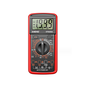 DT9205A-12มิเตอร์ดิจิตอลมัลติมิเตอร์ ac/dc 1999ตัวทดสอบแรงดันไฟฟ้าเครื่องวัดแรงดันไฟฟ้าแบบมืออาชีพอนาล็อกมัลติมิเตอร์ - Product Image 1