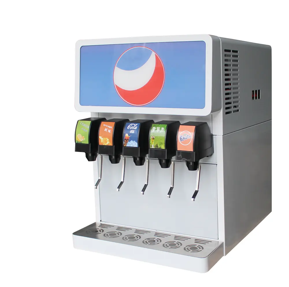 Cola Making Machine Post Mix Soda Fountain Beverage Dispenser Machinery For Convenience Shop