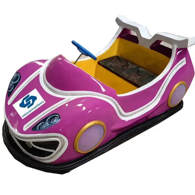 Kids Rides Outdoor Amusement Equipment FRP autoscontro elettrico usato per bambini in vendita auto a batteria per bambini regolabili 250W