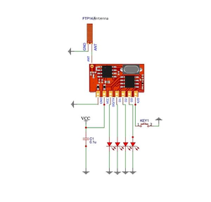 Ling-R1Pro Anti-Interferenz-HF-Modul 433Mhz Smart Switch für Haushalts gerät Fernbedienung Arduino kompatibel