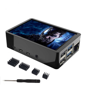 Raspberry Pi 4B 480x320 Pantalla LCD de 3,5 pulgadas + Caja de ABS - Product Image 1