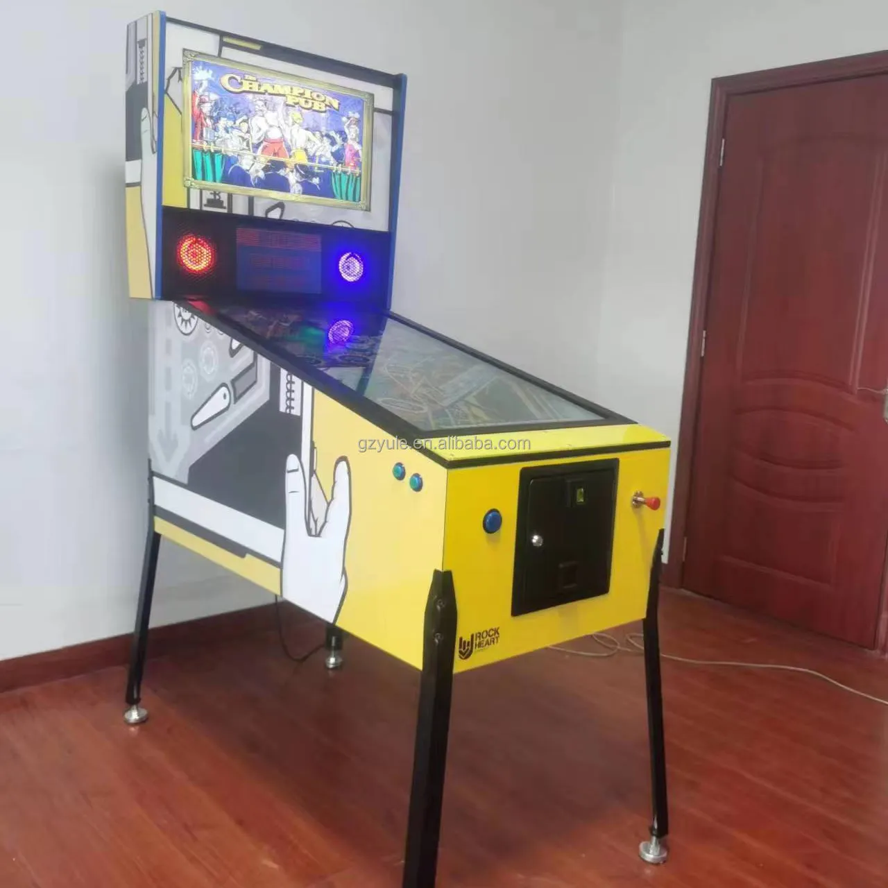 Diskon mesin permainan Pinball dioperasikan koin, mesin Pinball Virtual Arcade, mesin Pinball Virtual