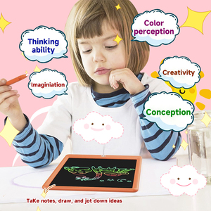 Fabbrica portatile da 10 pollici Display LCD a mano elettronica tavolo da disegno in plastica scrittura tavoletta pittura creatività Memo pad Design - Product Image 5