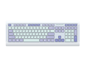 热销无线USB键盘超薄巧克力键电脑键盘噪音消除定制键盘 - Product Image 2