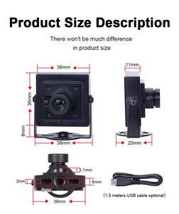 3200 1080P OV2710 2.1mm 135deg 2MP UVC HD Wide Angle Lens Usb Fixed Focus Face Recognition Android Industrial Mini <strong>Camera</strong> - Product Image 5