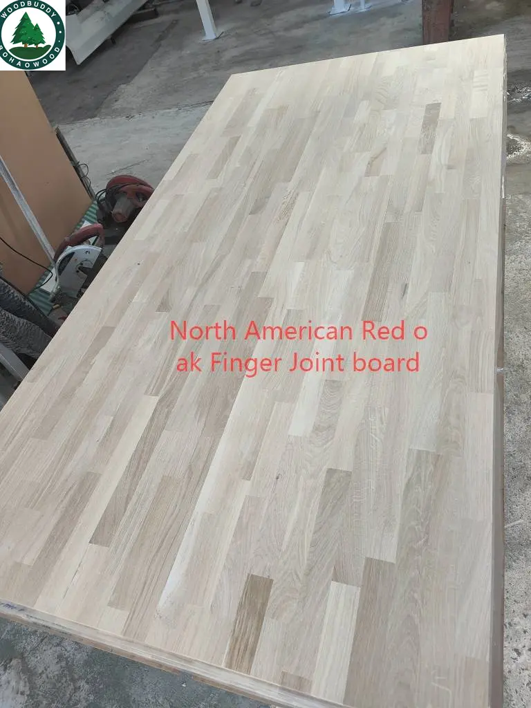 Bordo di legno di quercia rossa di alta qualità e di grado AB/AA di alta qualità vendita di fabbrica con spessore personalizzabile (1220x2440x5/20/30mm)