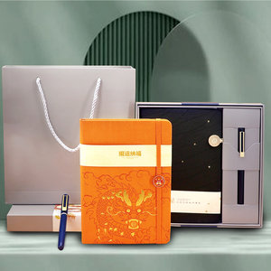 Cuaderno ejecutivo promocional de lujo con logotipo personalizado, caja de regalo A5 A6 B5, cuaderno y bolígrafo, juego de Bloc de notas exquisito, regalo de negocios - Product Image 6