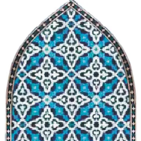 Immagine di taglio del mosaico delle mattonelle della parete della caratteristica della foto su misura mosaico di vetro fuso caldo di 4mm
