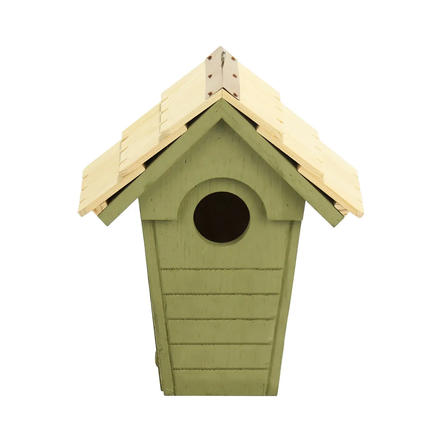 OEM ODM FÁBRICA kit colgante al aire libre jaula de pájaros grande de madera DIY colibrí comedero casa
