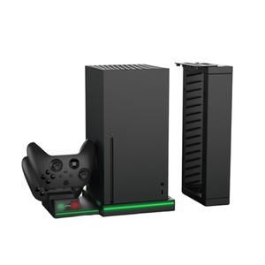 แท่นชาร์จคู่สำหรับ Xbox Series X พร้อมพัดลมระบายความร้อนที่ใส่แผ่นดิสก์สำหรับคอนโซลแนวตั้ง Xbox Series S - Product Image 1