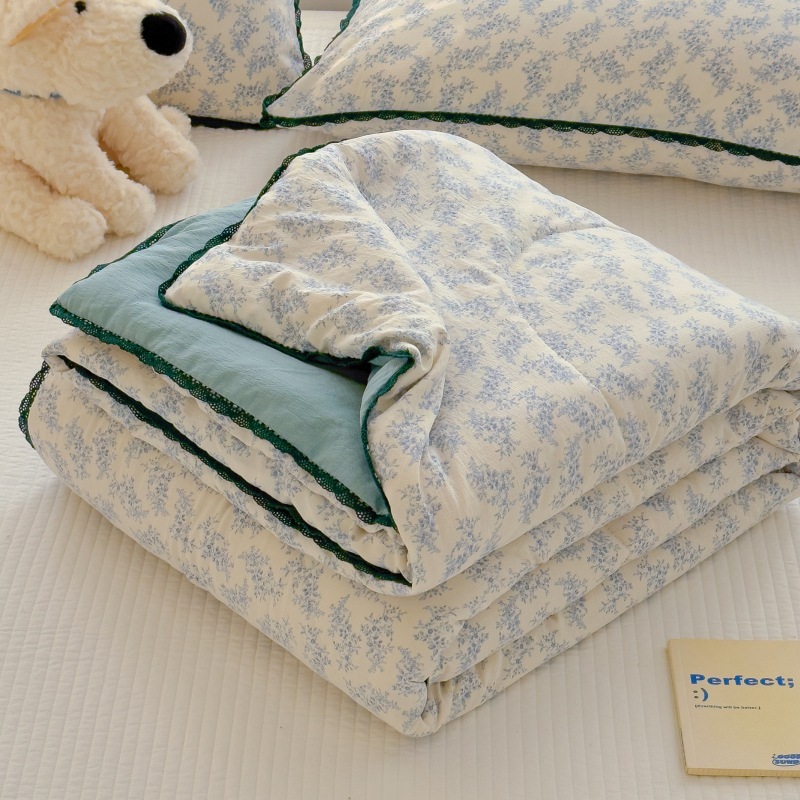 Blue bubble-delicate soft-exquisite lace