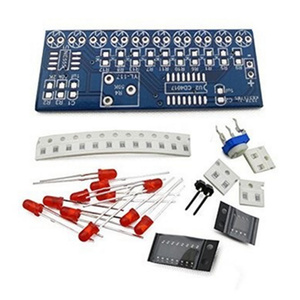 NE555 + CD4017 ışık su ondalık sayma elektronik paketi akan işık kendi DIY elektronik kitleri - Product Image 5