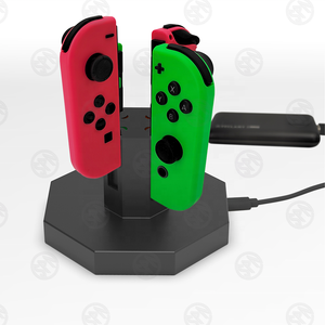 Прямая продажа с завода игровой контроллер Nintendo switch USB зарядная станция Док-станция для игрового контроллера Nintendo Switch joy-con - Product Image 4