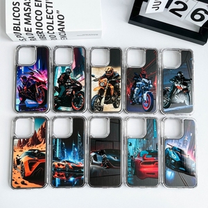 เคสโทรศัพท์มือถือลายอีพ็อกซี่พีซี fundas แบบป้องกัน TPU ใหม่เท่กันกระแทกดีไซน์การพิมพ์ด้วยกล้อง - Product Image 1