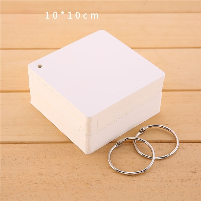 White 10 * 10 punching (with iron ring)