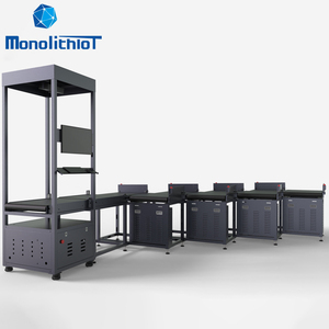 Express Logistic産業用ベルトコンベアシステム用MonolithIoTダイナミックDWS 8つの仕分けポートスキャン計量仕分け機 - Product Image 5