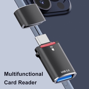 Usb-c/Type-C至tf卡多功能读卡器通用适配器 - Product Image 3