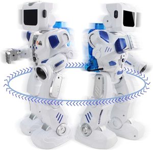 Kinder süße Kinder intelligente intelligente batterie betriebene RC Roboter Spielzeug Kunststoff Smart Robot Spielzeug STEM Educational Robot - Product Image 6