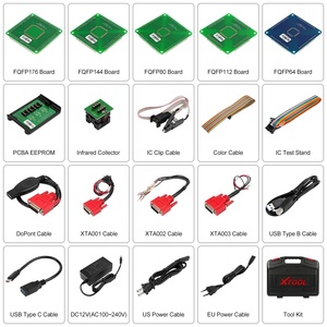 KC501 profesional OBD2 Chip y programador clave ECU lector de código funciona con X100 PAD3 VS VVDI PROG programador