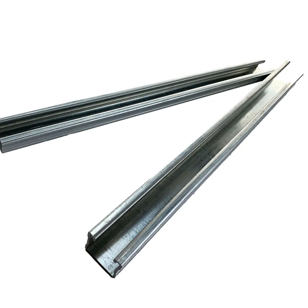 Perfiles de canal de aluminio en forma de C de metal de puntal de tamaño estándar laminado en caliente personalizado OEM ODM