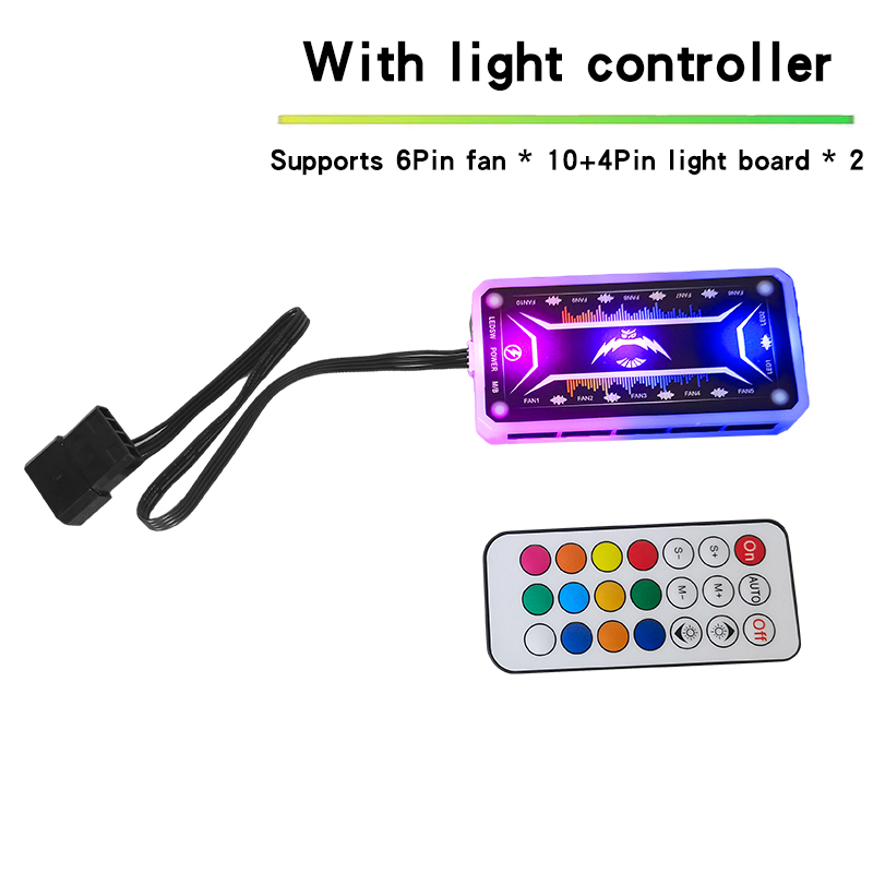 White-6Pin-Controller-With light