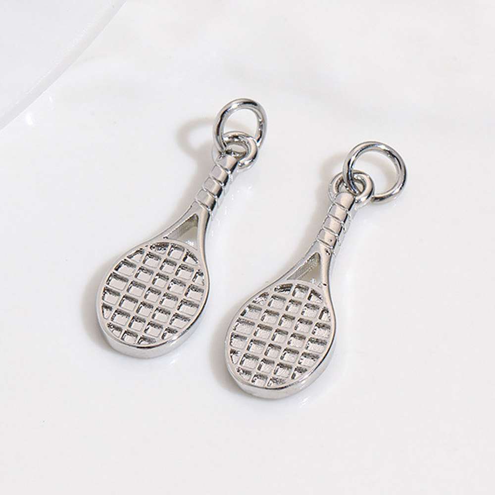 002 Silver Badminton Racket 1 PCS