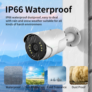Sistema de cámara de seguridad Poe Kit Fullcolor IP 8MP Sistema de seguridad para el hogar impermeable 4CH Poe Nvr Cámara para exteriores - Product Image 5