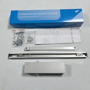 Ayarlanabilir güç isteğe bağlı tutma açık sol ve sağ alüminyum alaşımlı hidrolik slayt demiryolu açık kapı Closer - Product Image 3