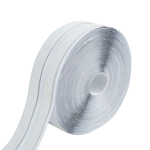 Cinta de Velcro autoadhesiva elástica ecológica Cinta de bucle de gancho de alta elasticidad con respaldo elástico fuerte para cinta mágica - Product Image 1