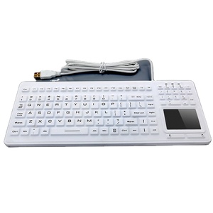 High quality Waterproof Rugged Buttons Silicon <strong>keyboard</strong> with <strong>touchpad</strong> - Product Image 1