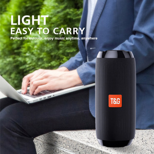 TG117 Outdoor Speaker Waterproof Portable Wireless Column Loudspeaker Box Support TF Card FM Radio Aux <strong>Input</strong> - Product Image 6