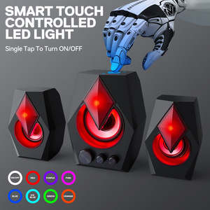 OEM-altavoces multimedia con cable de 2,1 canales para ordenador de escritorio, mini USB 2,1 RGB para videojuegos - Product Image 4