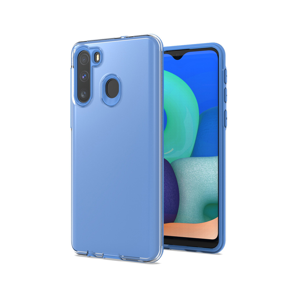 Clear PC+Blue TPU