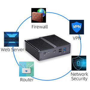 Q720G5 Servidor de firewall Dispositivo de computadora Intel N4000 Procesador 5 LAN 2,5G Servidor de red de firewall Mini PC