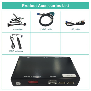 Android Auto Interface Mirror Link AirPlayカープレイ機能AUDI A6 A7RMCシステム用ワイヤレスCarPlayQ5Hデコーダー - Product Image 5