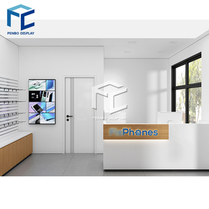 Fashion Simple <strong>Computer</strong> Mobile Phone Shop <strong>Design</strong> Decoration Custom Apple Store <strong>Table</strong> Showcase Wood Ipad Cell Phone <strong>Display</strong> <strong>Table</strong> - Product Image 5