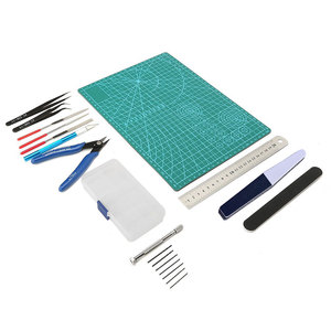 Basic Hobby Building Crafts Model Tool <strong>Kit</strong> for Plastic Model Car &amp; Dollhouse Market Hardware in Hard Case Packaging - Product Image 6