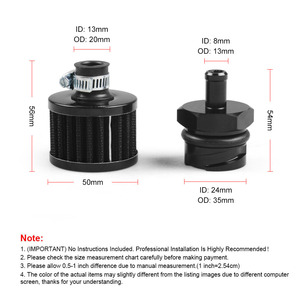 Alüminyum kütük VANA KAPAĞI yağ kapağı havalandırma uydurma için filtre ile LSX LS1 LS6 LS2 LS3 LS7 motor bölmesi - Product Image 3