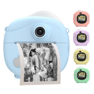 Kỹ thuật số ngay lập tức ảnh nhiệt máy in Selfie máy ảnh MP3 chức năng chiếu CMOS cảm biến hình ảnh SD trẻ em món quà giáng sinh - Product Image 2