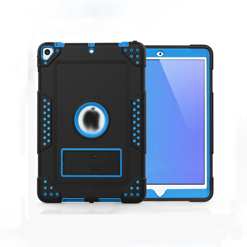 Shockproof Rugged Tablet Case untuk iPad Case Flip Heavy Duty untuk iPad 10.2 Case