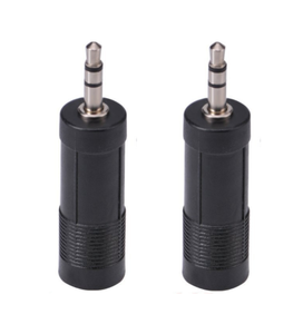 ニッケルメッキプラグオーディオステレオジャック6.35mm <span class=keywords><strong>TRS</strong></span> <span class=keywords><strong>1</strong></span>/<span class=keywords><strong>4</strong></span> "から3.5mm1/8インチオス-メスステレオアダプター