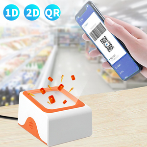 JR P8 2D Настольный сканер штрих-кода QR desktop 2D сканер штрих-кода скорость сканирования до 2200 сканирований в секунду. - Product Image 6