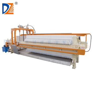 Programm gesteuerte automatische Filter presse mit Stoff wasch system für die Abwassers chlamm filtration - Product Image 3