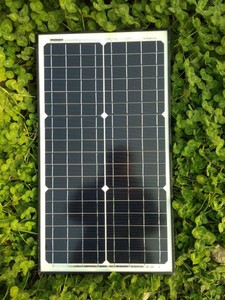 18V 36v单声道30w太阳能电池板12V TPT背板确保长时间平稳性能 - Product Image 4