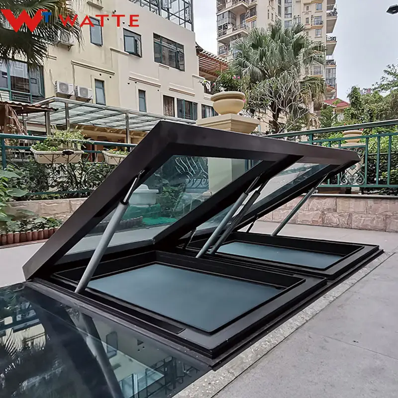 Traingaluz-cubierta De lluvia Para Techo De coche, vidrio templado Para terraza, color claro